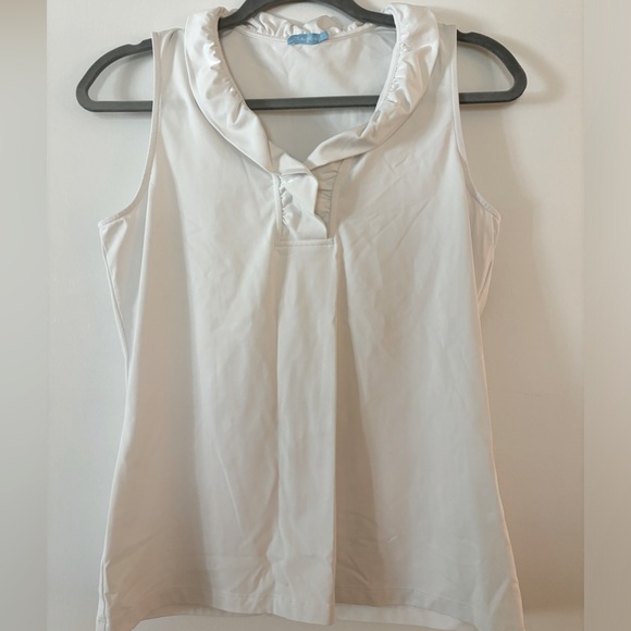 White spandex top - Picture 1 of 2